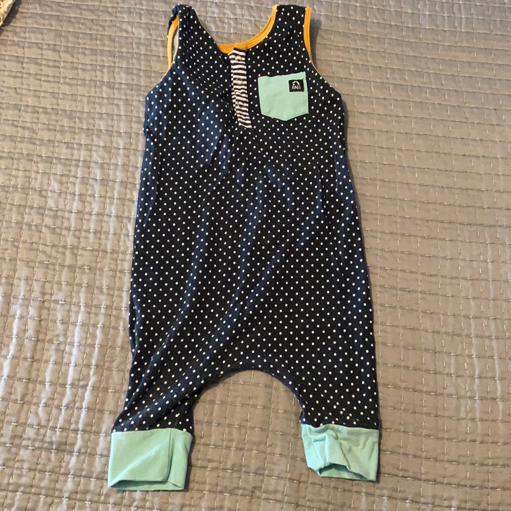 RAGS polka dot Henley size 2T